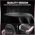 thumbnail image 5 of Gaming Chair Velvet Fabric Pocket Spring Cushion,Reclining Gamer Chair,Ergonomic Game Chair with Footrest,Headrest,Pink, 5 of 8