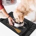 thumbnail image 2 of Happy Halloween Pumpkin Dog Mat for Food and Water Absobing Durable 17x30 Inch Cat Food Mat Pumpkin Spooky Cat Mat for Food EcoFriendly Durable Pet Placemat, 2 of 7