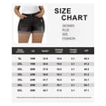 thumbnail image 7 of CASSIE LIZ Ladies Plus Size Black Shorts 4X Elastic Waist Casual Shorts Pocket Washed Ripped Roll Cuff Shorts Jeans Shorts Summer Shorts Pants 4XL 26W, 7 of 7