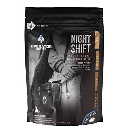 Operator Coffee Night Shift Whole Bean 12oz Bag