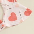 thumbnail image 7 of Okbabeha Valentine's Day Baby Girl Rompers Sleeveless Heart Print Jumpsuit Suspender Pants, 7 of 7