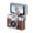 Brown, variant on Thumb-Sized Flip Screen Mini Camera Tiny Retro Keychain Digital Camera with 1.47" LCD Screen Vintage Micro Pocket Camera for Travel Concert Study Recording