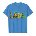thumbnail image 4 of Hauts d'Été pour Filles en Bas Âge T-Shirts Graphiques Tendance pour la Saint-Patrick Manches Courtes Col Rond T-Shirt Décontracté pour Garçon 4-5 Ans, 4 of 4