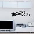 thumbnail image 3 of Meteor Comet Mirror Wall Sticker, Bedroom Background Wall Sticker, 3 of 5