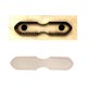 thumbnail image 5 of Troquel de corte de cuero con base de madera, acero de alto carbono, duradero, para álbumes de recortes de cuero, 5 of 5