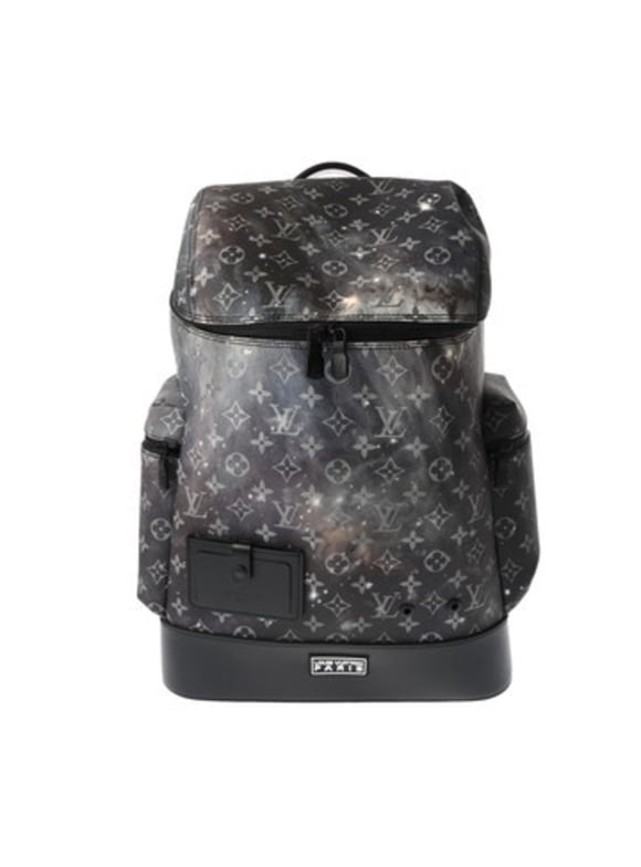 Pre-Owned LOUIS VUITTON Monogram Galaxy Alpha Backpack, Black, M44174, Men's Leather... (Good)