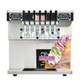 thumbnail image 2 of Kolice ETL Commercial Countertop 7 Flavors Soft Serve Ice Cream Machine-Transperant Dispenser, Upper Tanks Refrigerated, 2 of 11