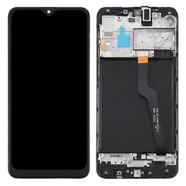 J4o For Samsung Galaxy A10 A105 Grade C LCD Screen and Digitizer v5e Assembly + Frame Replacement Pa