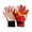Red, variant on Youth Football Goalkeeper Gloves for Boys Kids Soccer Goalie Gloves with Strong Anti Slip 4mm Latex Palm Double Wrist Support Durable