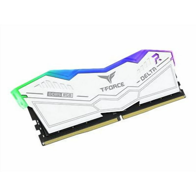 メモリー T-FORCE DELTA DDR5 32GB(16GBx2)6000MHz DELTA RGB DDR5 DESKTOP MEMORY BLACK 32GB(2x16GB) 8000MHz