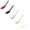 Multicolor, variant on HONGLIN Ramen Spoon Set, Chinese Soup Spoons with Hook, Long Handle Asian Style Noodle Spoon for Catering Picnic, Sturdy Crack Resistant, Black