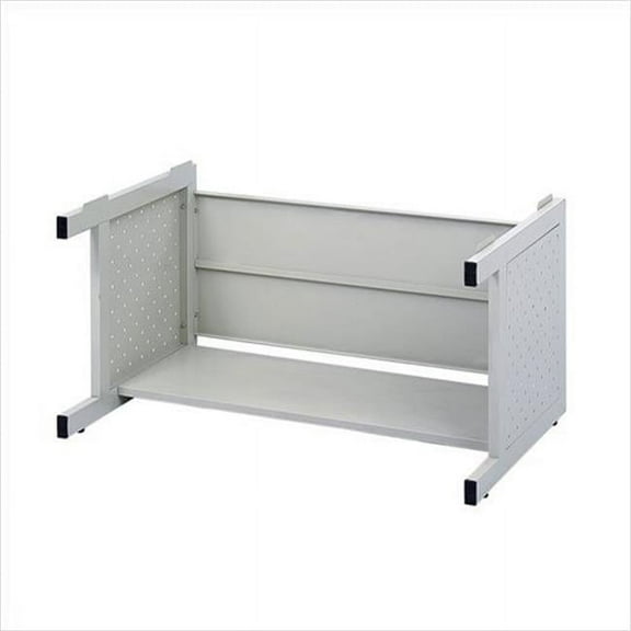 Safco  Facil Closed Base for 4969LG - Light Gray - 40 1/4in.w x 25 3/4in.d x 20 1/2in.h