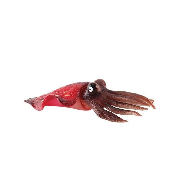 Figuras de animales marinos de simulación, juego de juguetes de baño, figuras de animales, vida marina temprana Estilo F