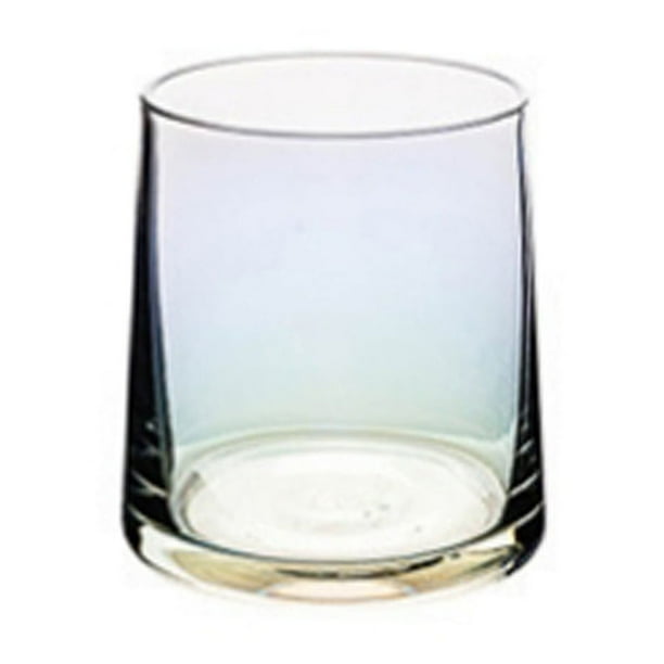 Pisexur Batería de cocina Vaso de whisky de vidrio transparente Vaso de leche para el hogar Vaso de desayuno Vaso de té con leche Vaso de agua de alto valor para la cocina del hogar