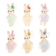 thumbnail image 1 of conejitos de peluche, muñecos de peluche de Pascua, conejitos de peluche para tocados, 1 of 8