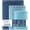 3 Blue, variant on COOK WITH COLOR 4-Piece Non-Slip Cutting Board Set with Easy Grip Handle, Black