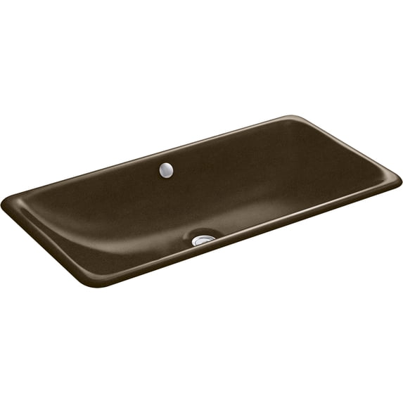 Kohler K-20212 Iron Plains 30" Cast Iron Drop-In Or Undermount Bathroom Sink - Beige