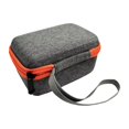 thumbnail image 1 of Caso de viaje de carcasa de transporte duro, resistente, organizador, liviano, bolsa de almacenamiento, para mini infractor de música de audio (solo, 1 of 10