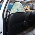 thumbnail image 3 of XYZCANDO Peacock Terry Cloth Car Seat Covers Waterproof Car Seat Towel Protector, Eco-Friendly Fabric Prevent Sweat Stains Car Seat Towel Cover Fit for Cars Trucks Sedans, 3 of 3