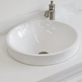 thumbnail image 5 of Bellaterra Home 400700-37R-WH-WEOC 37 in. Single Sink Vanity with Quartz Top, White - Center Oval Sink & Right Drawers, 5 of 14
