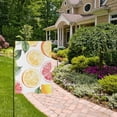 thumbnail image 2 of Yayeee Garden Flag 28" x 40" Double Sided Outdoor Yard Lawn Holiday Decorations, Grapefruit Slices, 2 of 6