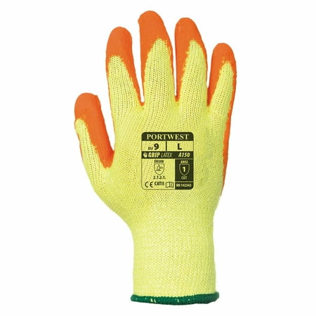

Portwest A150 Breathable Classic Grip Glove - Latex Orange XX-Large