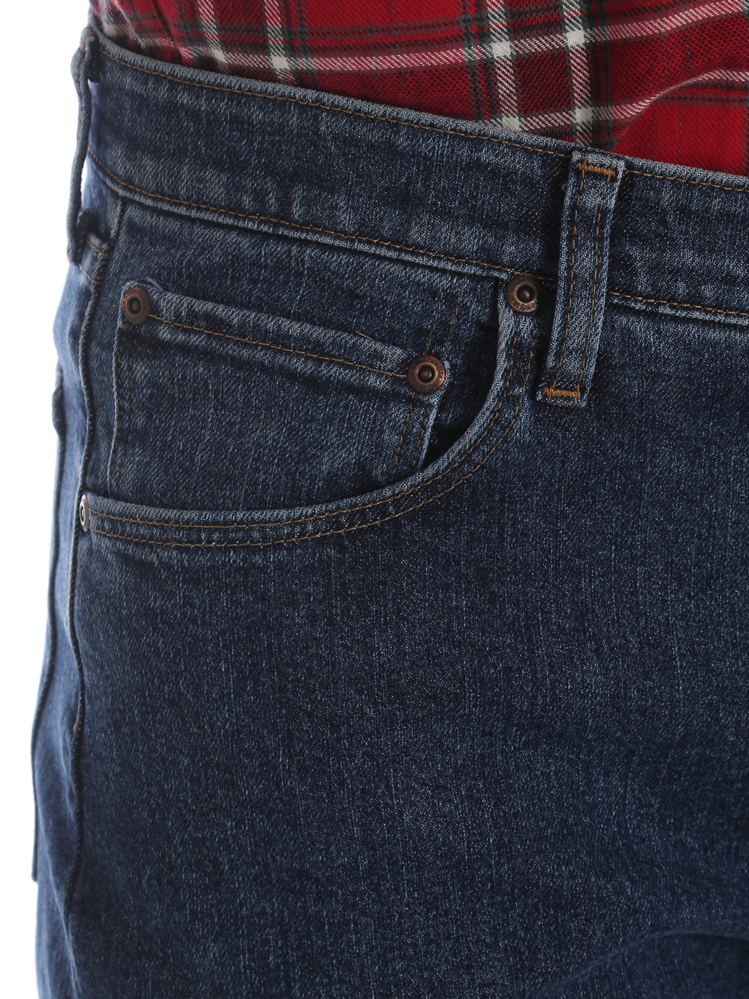 Wrangler Men's Performance Series Regular Fit Jeans, Black photo 6