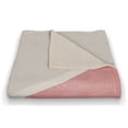 thumbnail image 3 of Creative Products Blush Abstract 50 x 60 Coral Fleece Blanket, 3 of 3