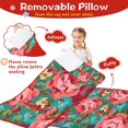 thumbnail image 3 of Pioneer Flower Floral Print Pattern Toddler Nap Mats for Kids Preschool,Sleeping Mat Bag or Kids,Toddler Sleeping Bag,Toddler Nap Mat or Daycare, 3 of 6