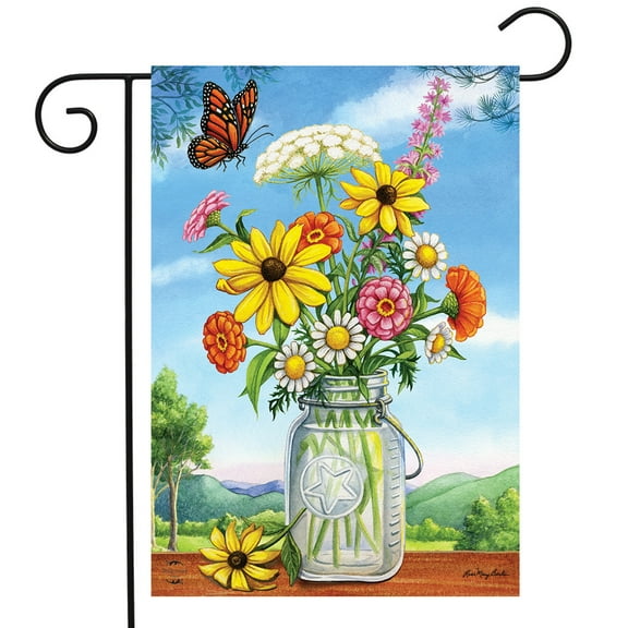 Briarwood Lane Sunshine Bouquet Spring Garden Flag