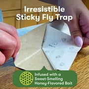 BUGMD Multipack Indoor Fly Traps - Sticky Bug Catching Strips for Inside Use