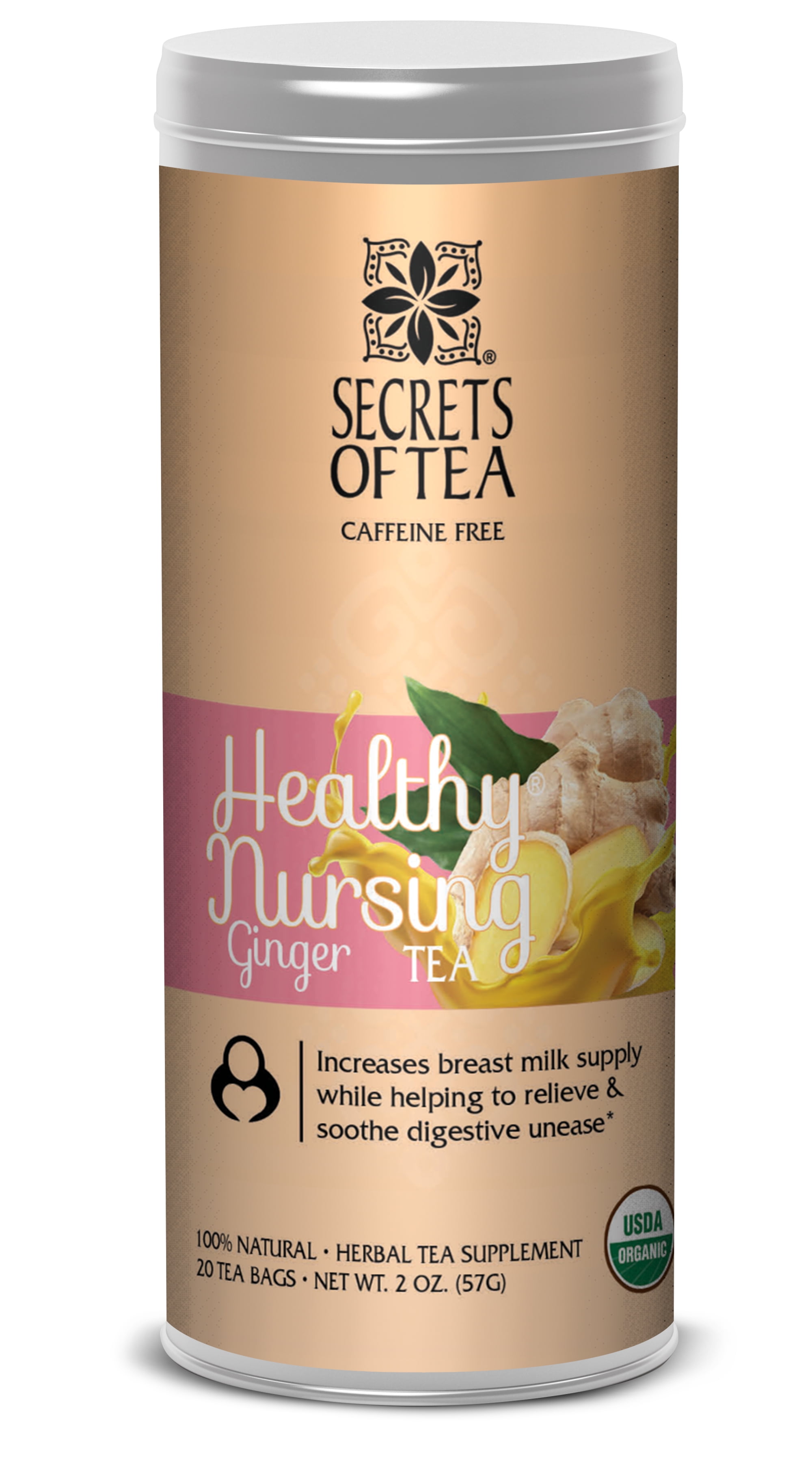 Secrets of Tea Healthy Nursing Lactation Certified USDA Organic