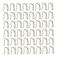 thumbnail image 4 of HAMPPLIES Window Curtain Hooks Golden Stainless Steel 400Pcs 1.3x0.8in, 4 of 5