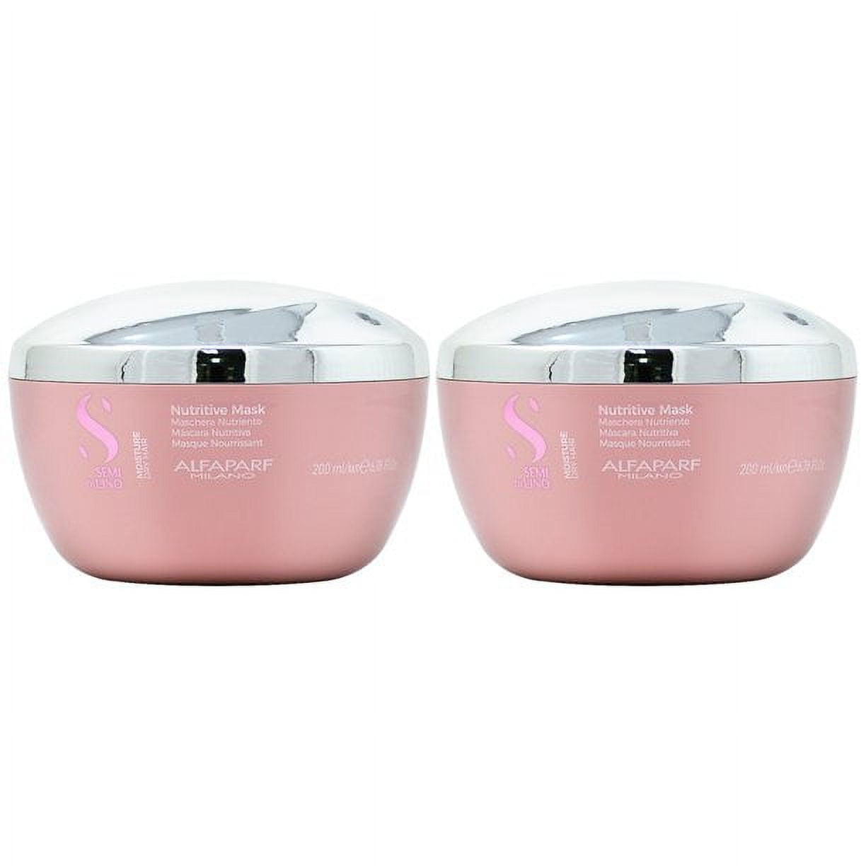 Alfaparf SemiDi Lino Moisture Nutritive Mask 6.76oz (Pack of 2)