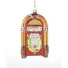 Retro Look Jukebox Music Hip Hop Fun Glass Christmas Holiday Ornament