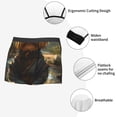 thumbnail image 3 of Pofeuu Forest Creek Cute Dog Print Men’s Boxer Briefs, Moisture-Wicking Underwear, Regular,Trunk-XX-Large, 3 of 5