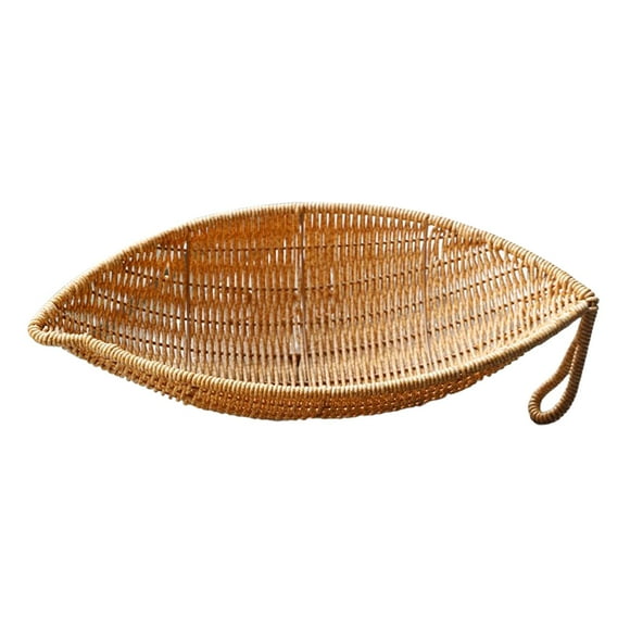 Hand Woven Wicker Storage Basket Wicker Basket Rattan Bread Baskets Bread Basket