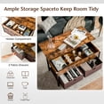 thumbnail image 6 of Gymax Lift Top Coffee Table Multifunctional Pop-up Central Table with Lifting Tabletop Rustic Brown, 6 of 9