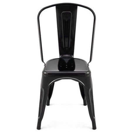 Forged Chain - Williston Forge Kermit Stacking Patio Dining Chair (Set of 4)