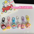 thumbnail image 3 of Lindo Anime dibujos animados figura de Metal llavero Loopy pareja Bagpack colgante llavero hombres mujeres coche llavero accesorios regalo de cumpleaños, 3 of 5