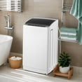 thumbnail image 7 of VINGLI 17.8LBS Full-Automatic Electric Laundry Machine? Portable Washing Machine with Stainless Steel Drum, 110V Compact Washer, Washer and Dryer Combo for Apartment, Dorms, RV, Grey, 7 of 7
