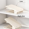 thumbnail image 4 of Elegante zapatero plegable para sala de estar, ideal para zapatillas de tacón alto, estante para zapatos más simple, organizador de zapatos que maximiza su espacio con estilo Akmoler, 4 of 6