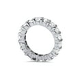 thumbnail image 3 of Bague de Mariage Éternité en Or Blanc avec Diamant Véritable 3 Ct, 3 of 3