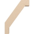 thumbnail image 3 of Ekena Millwork 3"W x 16"D x 22"H Burlington Rough Cedar Woodgrain TimberThane Knee Brace, Primed, 3 of 6