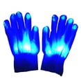 thumbnail image 2 of Guantes con luz LED con 8 colores Guantes intermitentes frescos para navideños - azul Sunnimix Guantes iluminados, 2 of 8
