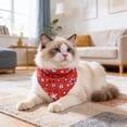 thumbnail image 3 of Gytml 4Th Of July Dog Bandanas Patriotic Flag Triangle Scarves For Dogs Cats, Adjustable Cotton Pet Bandanas For Independence Day G-64x45x45cm, 3 of 8