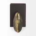 thumbnail image 3 of HomeRoots 392135 Rustic Antiqued Dove Bookends, Gold, 3 of 5