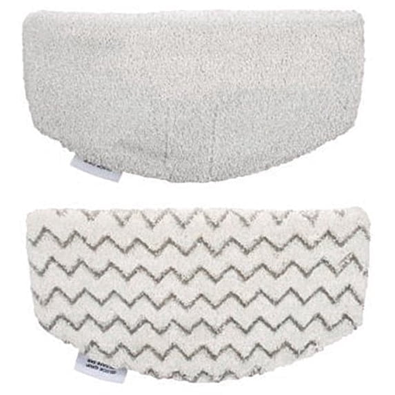 2 Pack Steam Mop Pads Replacement for Powerfresh Steam Mop 19405 1940W 1440 1544A 1806 18067 2075 Series, Model 1940 5938 19402 19408 19409, Microfiber Washable, Reusable 02