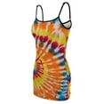 thumbnail image 5 of Ladies Elegant Sling Sleeveless Sexy Dress Tie-Dye, 5 of 6