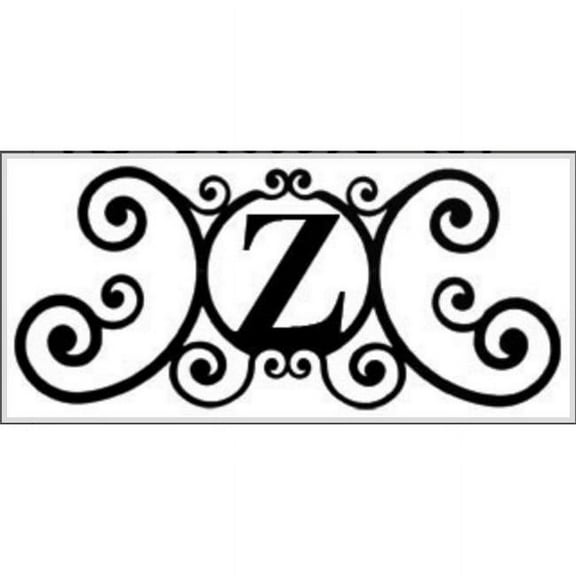 House Plaque Letter Z